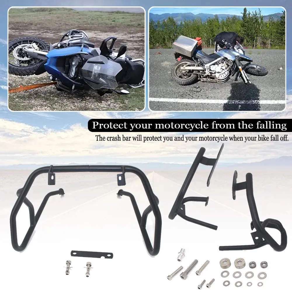 Crash Bars Bumpers For Bmw G310gs G310r 2017-2020 2021 G310 Gs G310 R G 310R Motorcycle Engine Guard Tank Protector Upper Cover 4