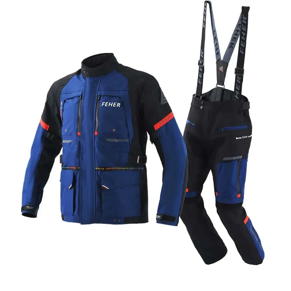 Off-Road Motorcycle Jacket – Windproof, Fall-Resistant Rally Suit for Dirt Biking and Mountain Cycling
