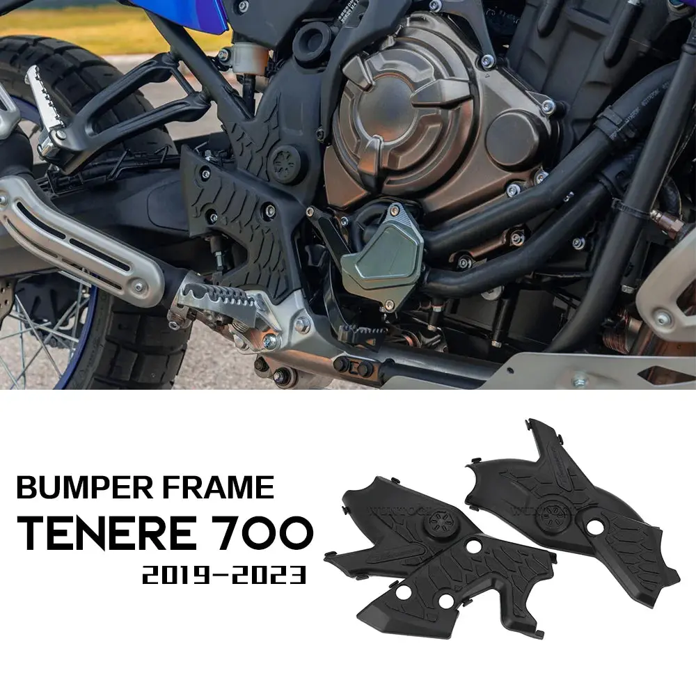 For Yamaha Tenere700 Accessories Bumper Frame Guard Cover Tenere 700 Frame Protection Guard T700 T7 Xtz 700 Tenere700 Parts 1