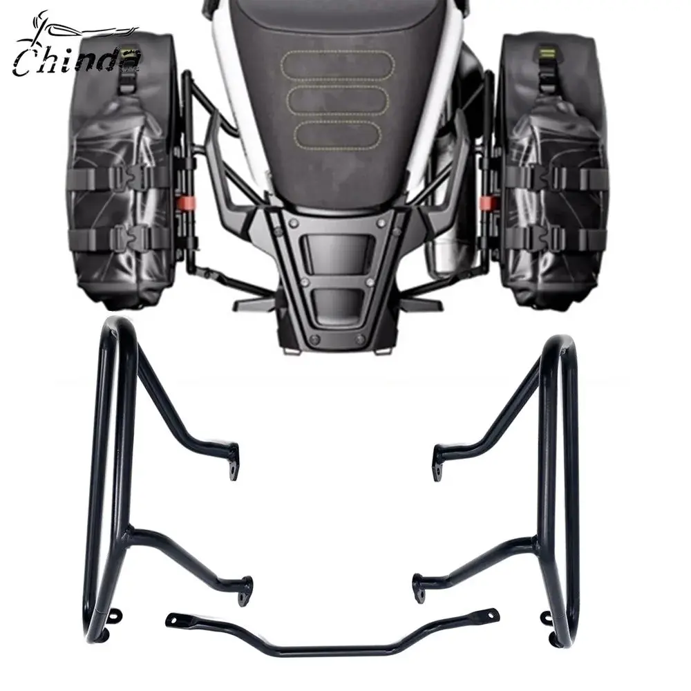 New Fit Motorcycle Side Bag Support Bar Saddle Bag Mounting Bracket For Ktm 790 Adventure R S Adv R 890 Adventure R S 2019-2023 1