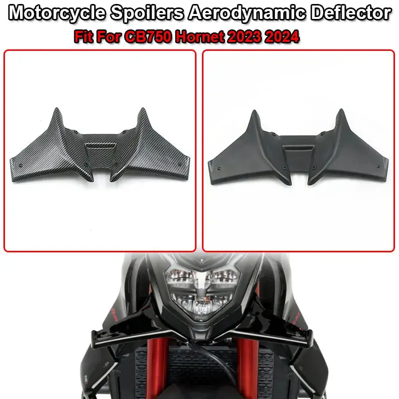 Fit For Honda Cb750 Hornet Cb 750 Hornet 2023 2024 Motorcycle Sport Downforce Naked Forntal Spoiler Aerodynamic Wing Deflectors 1