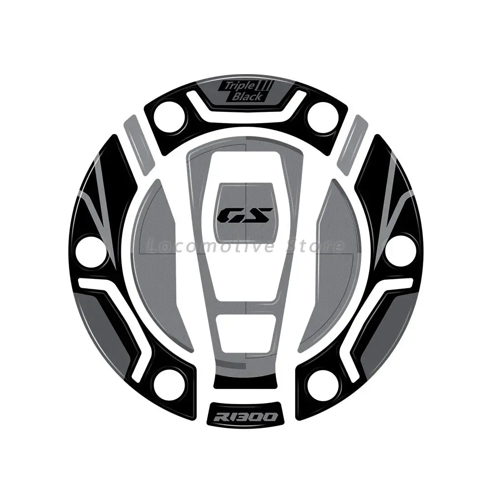 For Bmw R 1300 Gs R1300gs 2023 2024 R1300gs Accessories Tank Mat 3D Epoxy Resin Protection Sticker Kit 4