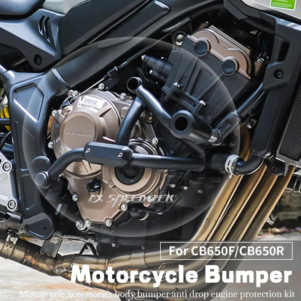 Mk For Honda Cb650r 650R 19-22 Cb650f 650F 14-18 Motorcycle Accessories Body Bumper Anti Drop Engine Protection Kit 1