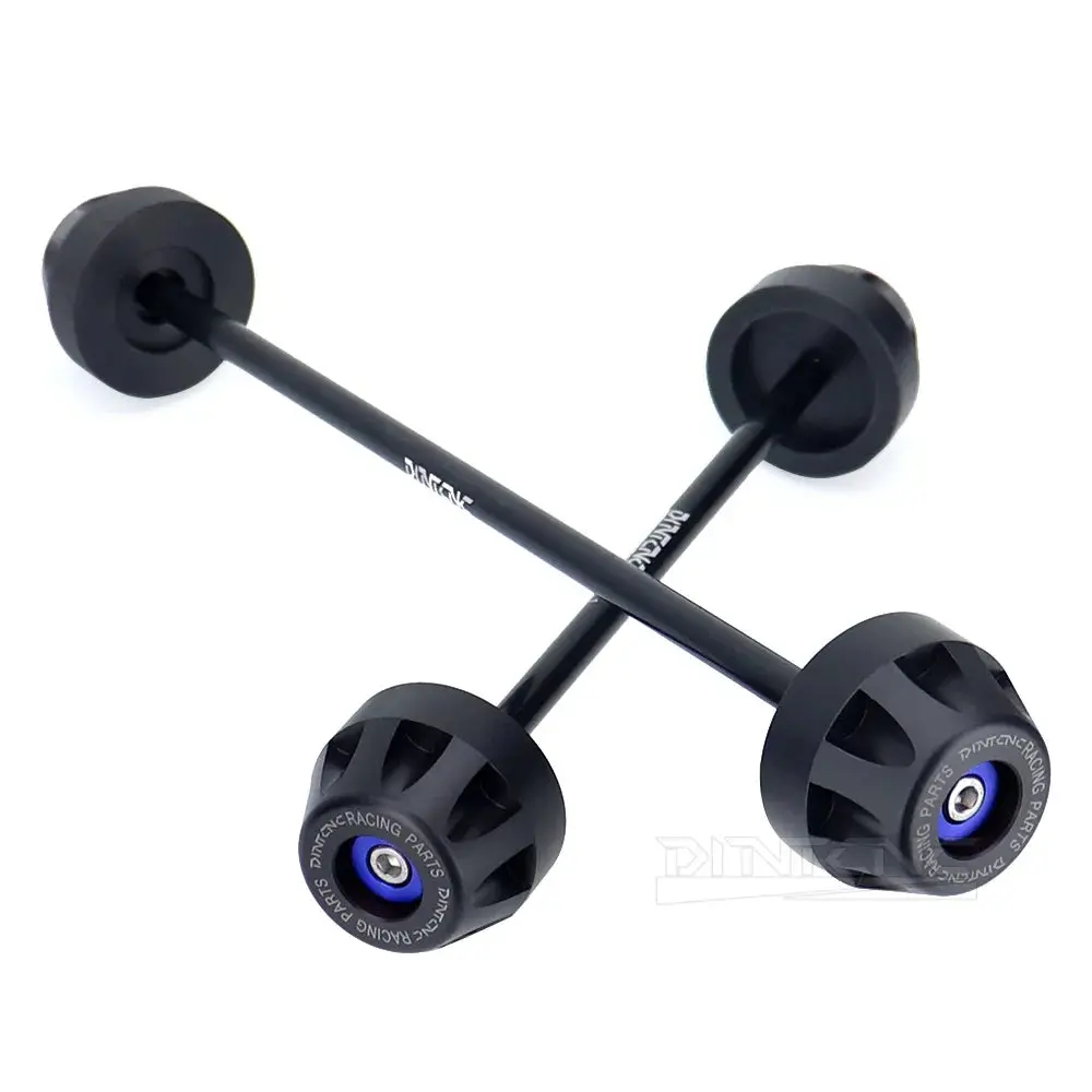 For Yamaha Mt-07 Tracer 7 700 Gt Motorcycle Front Rear Wheel Protect Anti-Fall Axle Protector Accessories Tracer7 Tracer700 2022 5