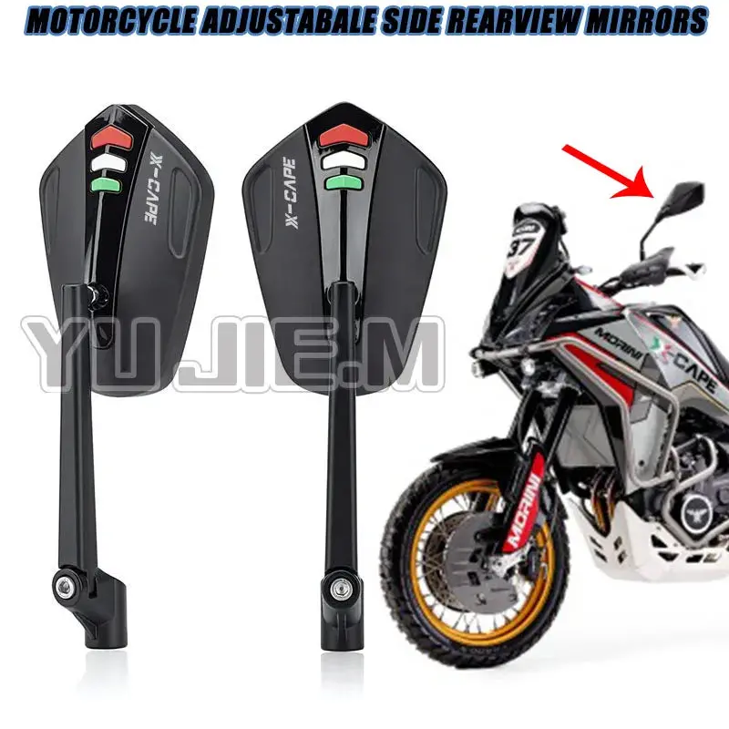 For Moto Morini Xcape X-Cape 650 Corsaro Granpasso 1200 Motorcycle Mirror Cnc Side Rearview 1