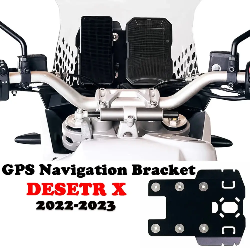 Desertx Accessories For Ducati Desert X 2022-2023 Mobile Phone Bracket Headlight Lampshade Side Deflector Seat Cover Is Suitable 7