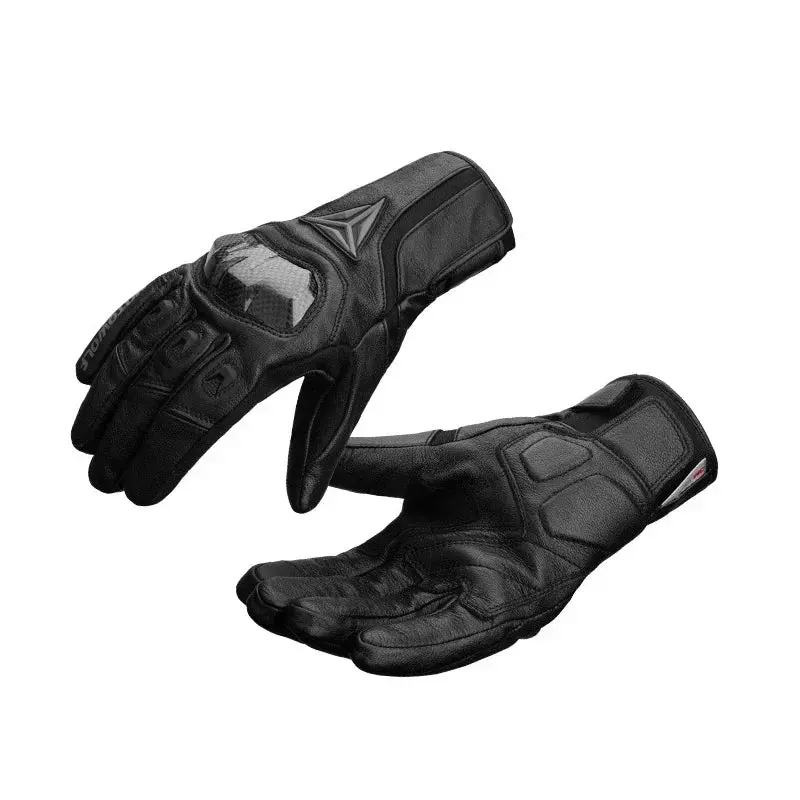 Premium Leather Motorcycle Gloves with Carbon Fiber Knuckle Protection – All-Season Riding Gloves for Street, Off-Road, and Commuting - Image 13