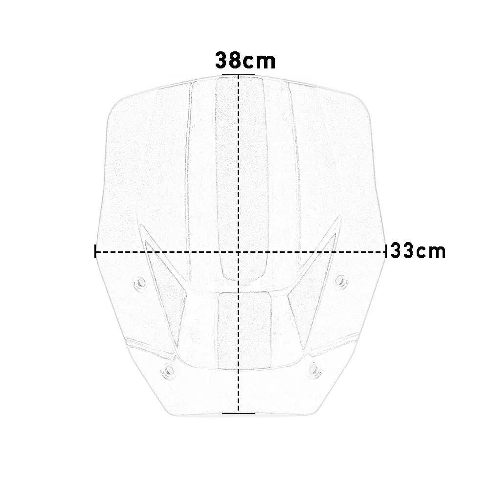 Motorcycle Front Windshield For Bmw R 1300 Gs R1300gs R1300 Gs New Wind Deflectors R 1300Gs Accessories Front Spoiler 2