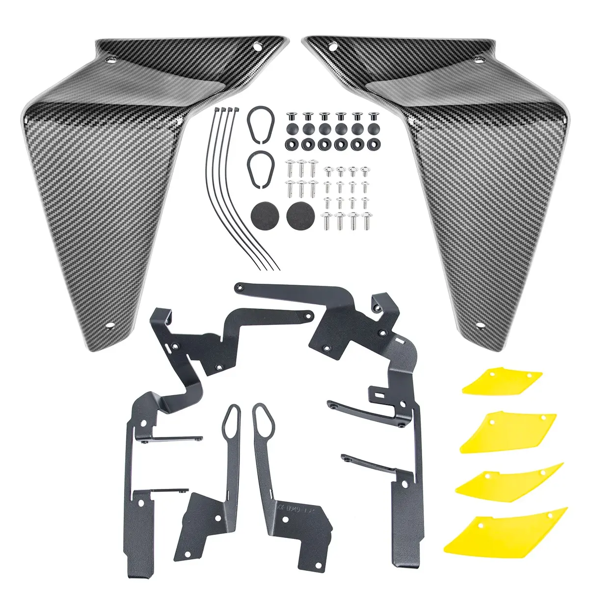 For Yamaha Mt-09 Mt 09 2021 2022 2023 Mt09 Side Downforce Naked Spoilers Fixed Winglet Fairing Wings Motorcycle Accessories 8