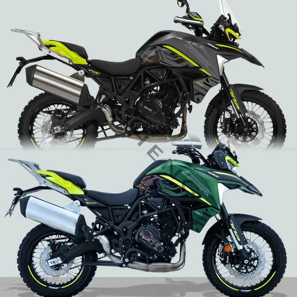 Trk702x 2023 Motorcycle Accessories 3D Gel Epoxy Resin Sticker Kit Tank Pad Protection For Benelli Trk 702X Trk 702 X 2
