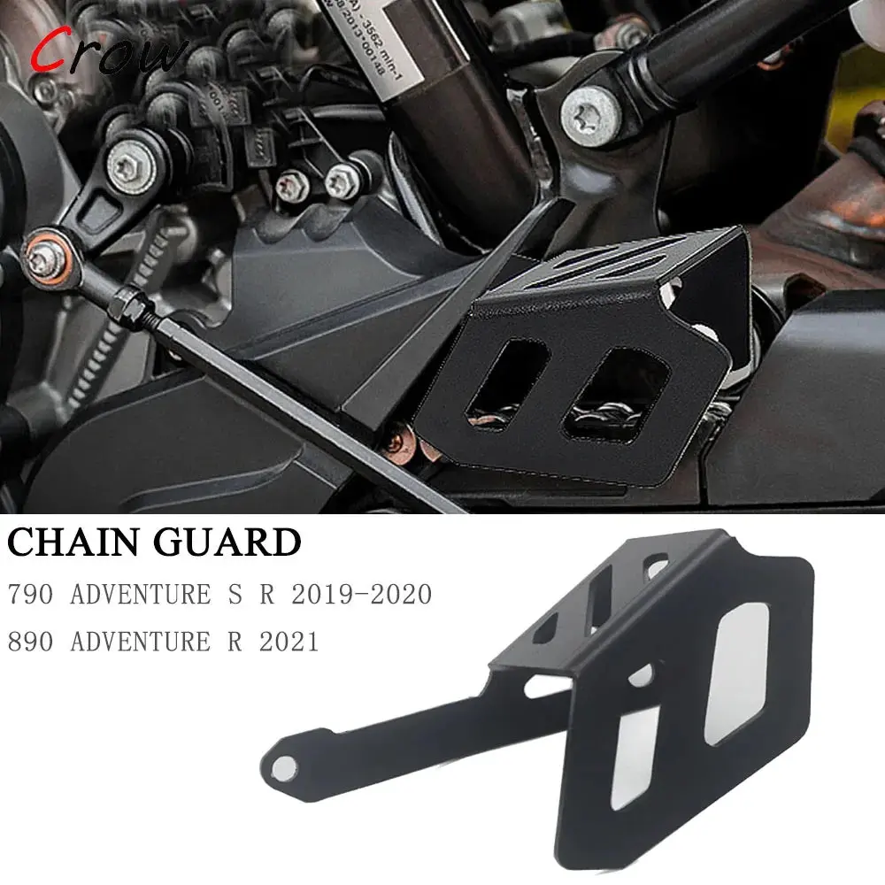 Motorbike Front Sprocket Cover Case Saver Protector Chain Guard 790 890 Adv For 790 Adventure R S 2019-2020 890 Adventure R 2021 1