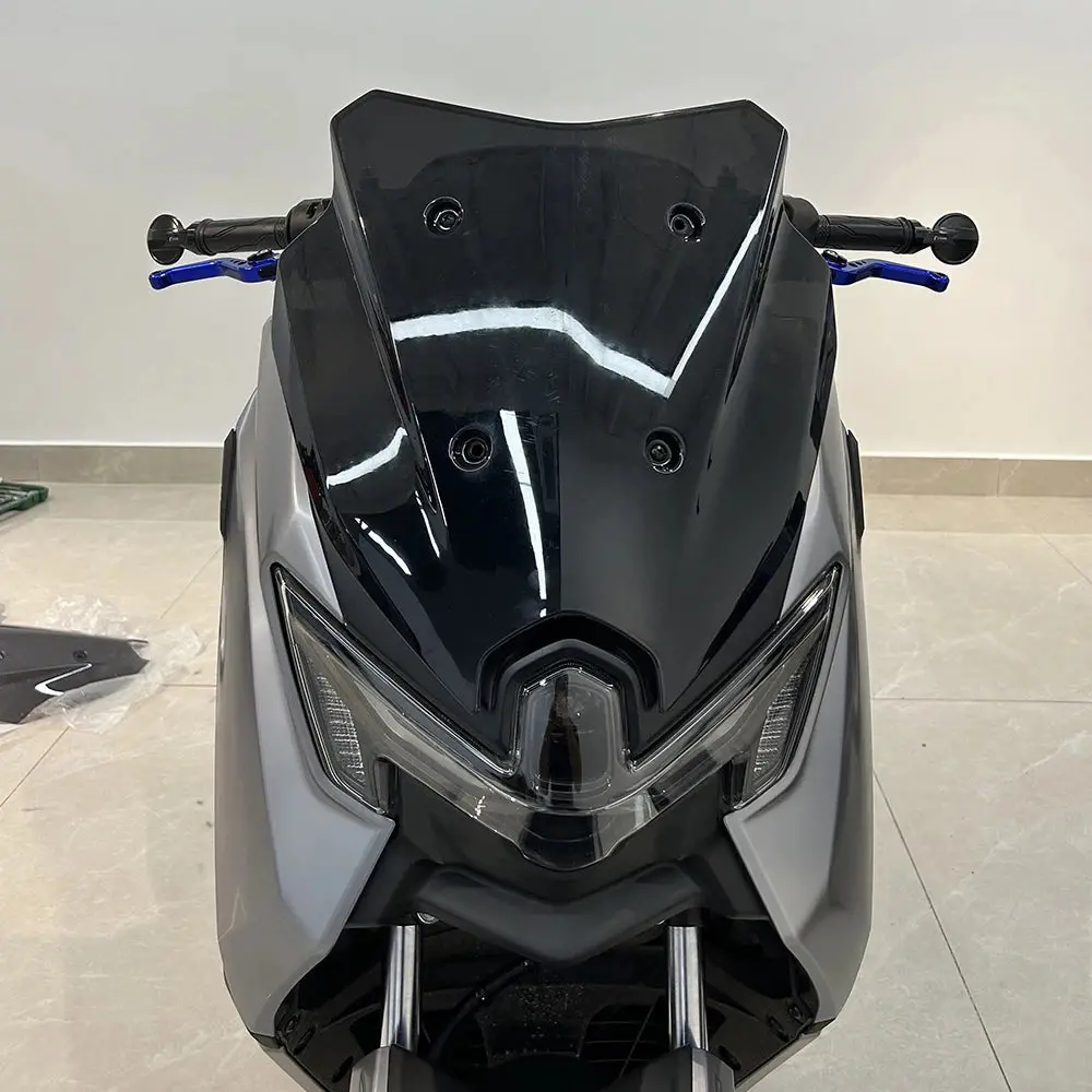 New Motorcycle Windscreen Guard For Yamaha Nmax155 Turbo Nmax125 Nmax155 V3 2025 Shield Deflector Windshield Fairing Accessories 4