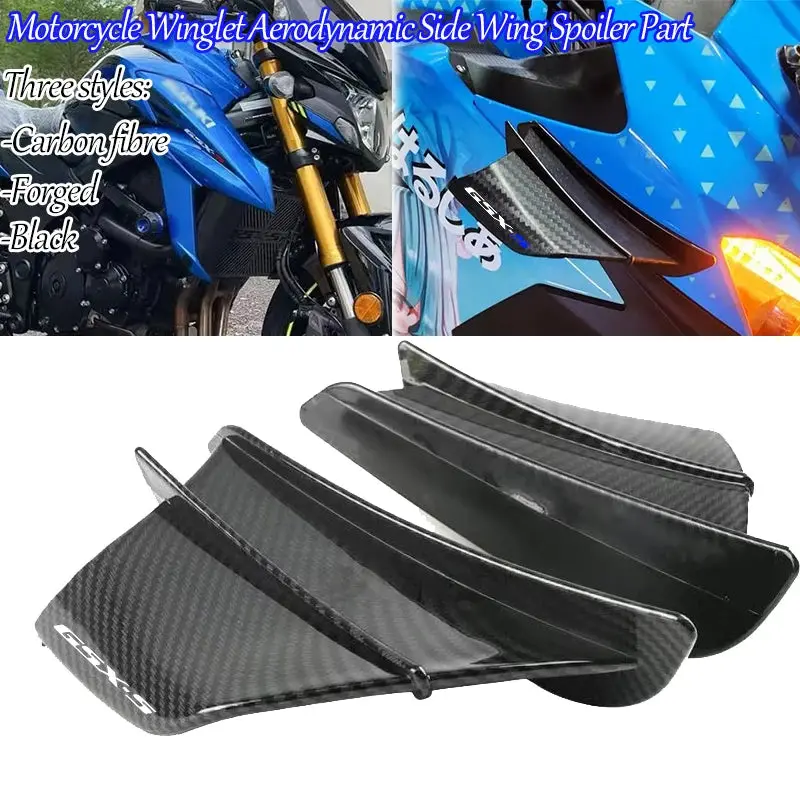 For Suzuki Gsxs750 Gsxs1000 Gsxs1000f Gsx-S250 Gsx-S150 Gsx S 750 1000 250 150 Gs  Motorcycle Spoiler Wing Aerodynamic Winglet 1