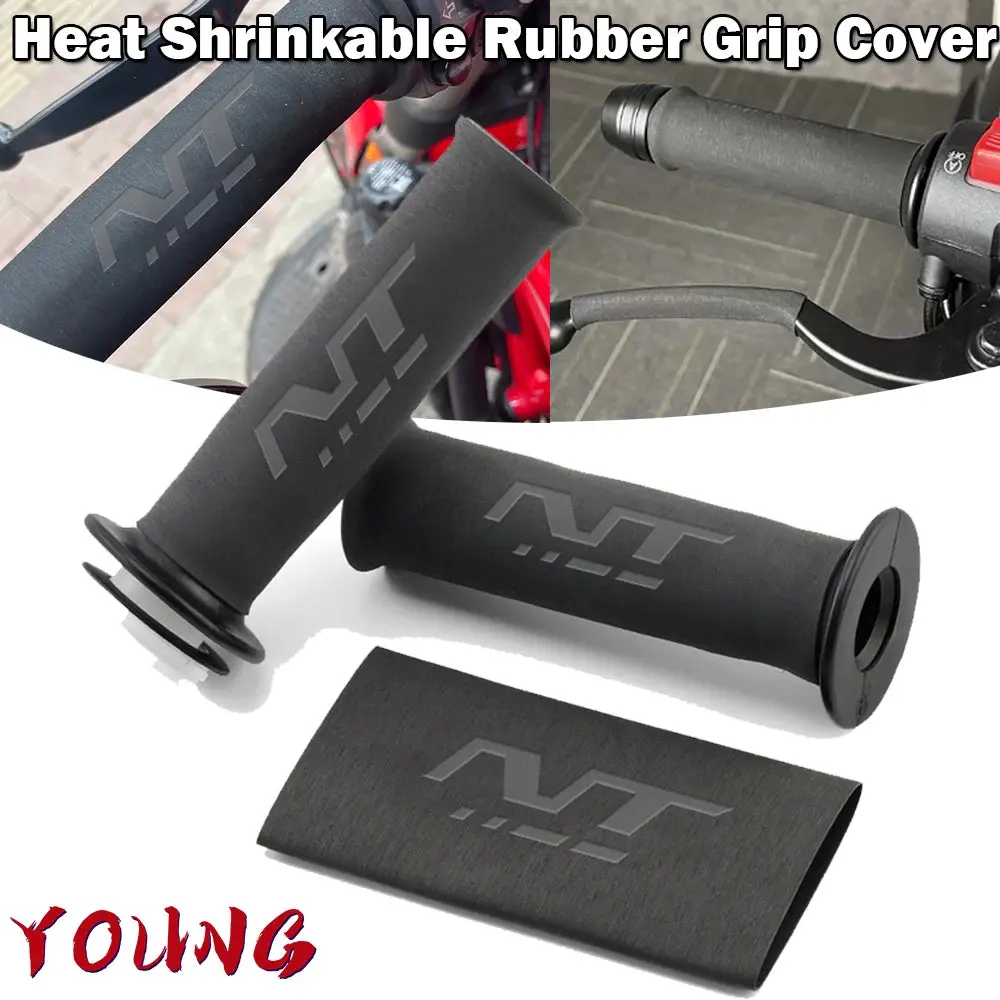 Universal Motorcycle Heat Shrinkable Rubber Non-Slip Grip Glove For Honda Nt 1100 Nt1100 Nt 1100 2021 2022 2023 1