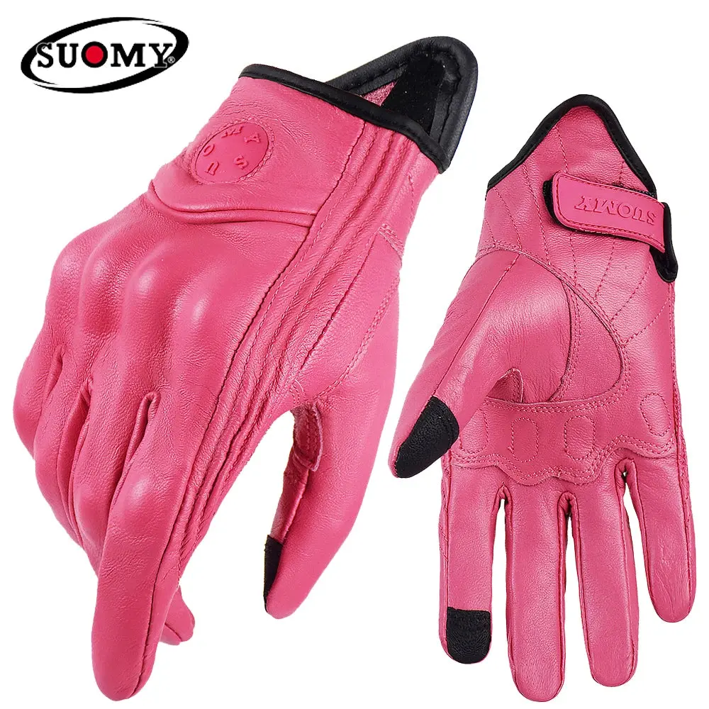 Yellow Vintage Leather Motorcycle Gloves – Touchscreen-Compatible, Retro Cafe Racer & Knight-Inspired Riding Gloves for Men and Women - Image 12