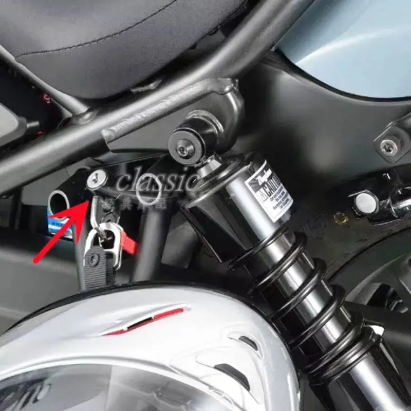 Helmet Lock For Honda Rebel 300 500 Cm300 Cm500 Cmx300 Cmx500  2017/ 2018/ 2019 /2020 /2021/ 2022/ 2023 1