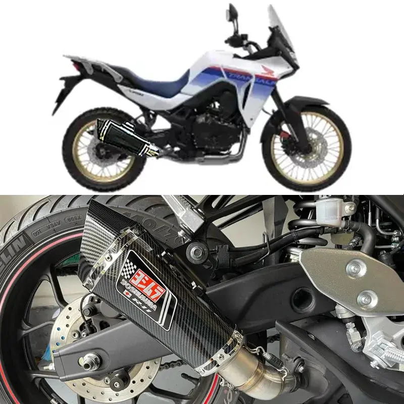51Mm Motorcycle For Honda Dreamwing Xl750 Transalp Exhaust Muffler Yoshimura Fz1 R6 R15 R3 Zx6r Zx10r Z900 1000 Cbr1000 Gsxr1000 1