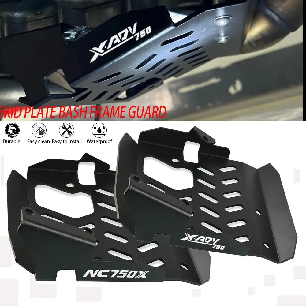 Motorcycle Xadv Nc 750 Skid Plate Bash Frame Guard Protection For Honda Nx750x Xadv750 X Adv 2017 2018 2019 2020 2021 2022 2023 1