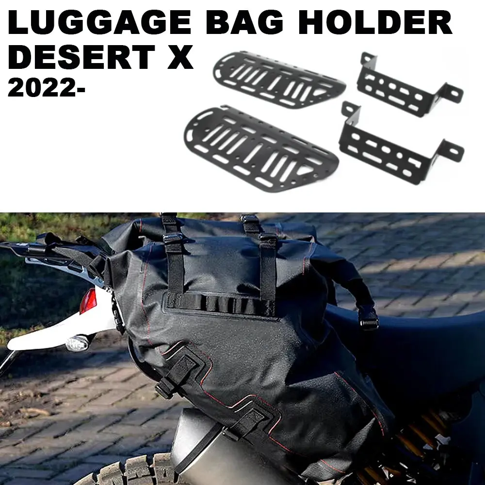 For Ducati Desert X Accessories Side Luggage Bag Holder Desertx Desert X Saddle Bag Support Holder Side Storage Mount Bracket 1