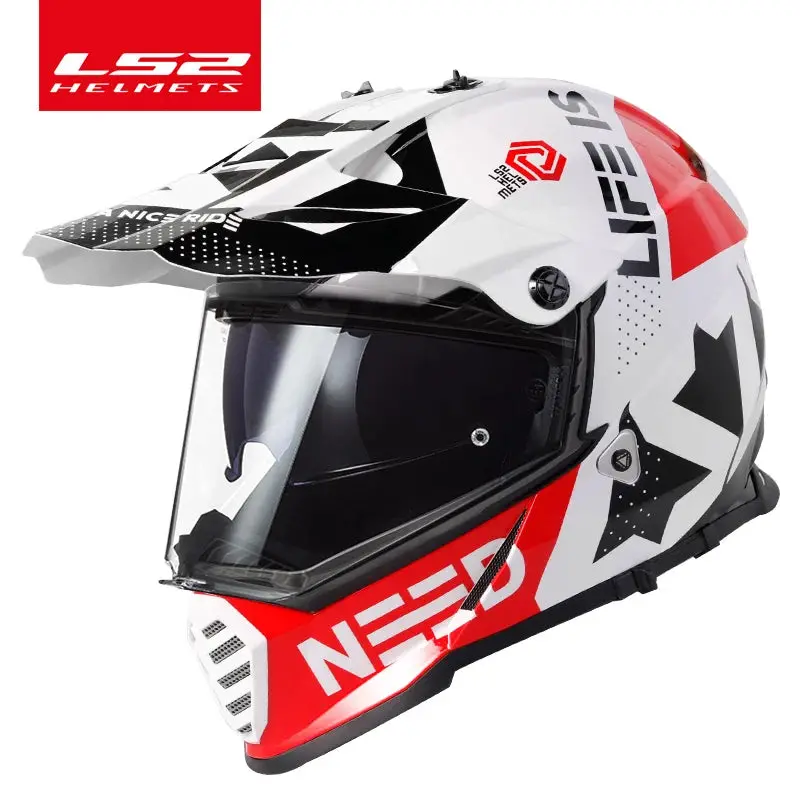 Capacete Ls2 Mx436 Motorcross Helmet Ls2 Pioneer Evo Off Road Helmets Casco Moto Casque 11