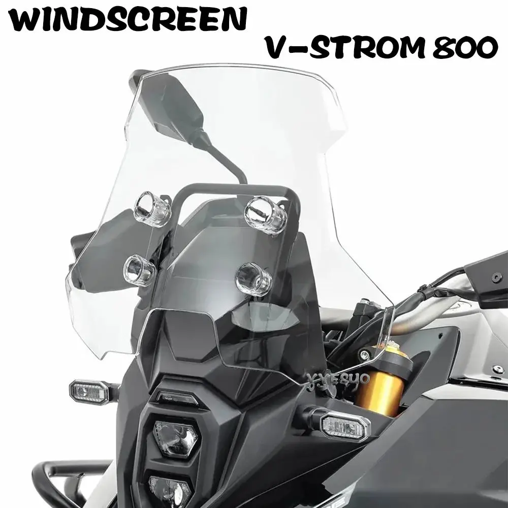 For Suzuki V Strom 800De Accessories Motorcycle Windshield Spoiler Windscreen Deflector V-Strom 800 De Retrofit Parts 2023 2024 1