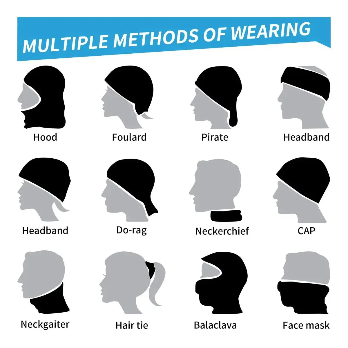 Ducatis Performance Balaclava Accessories Neck Cover Riding Motorcycle Bandana Mask Scarf For Men Women All Season 6