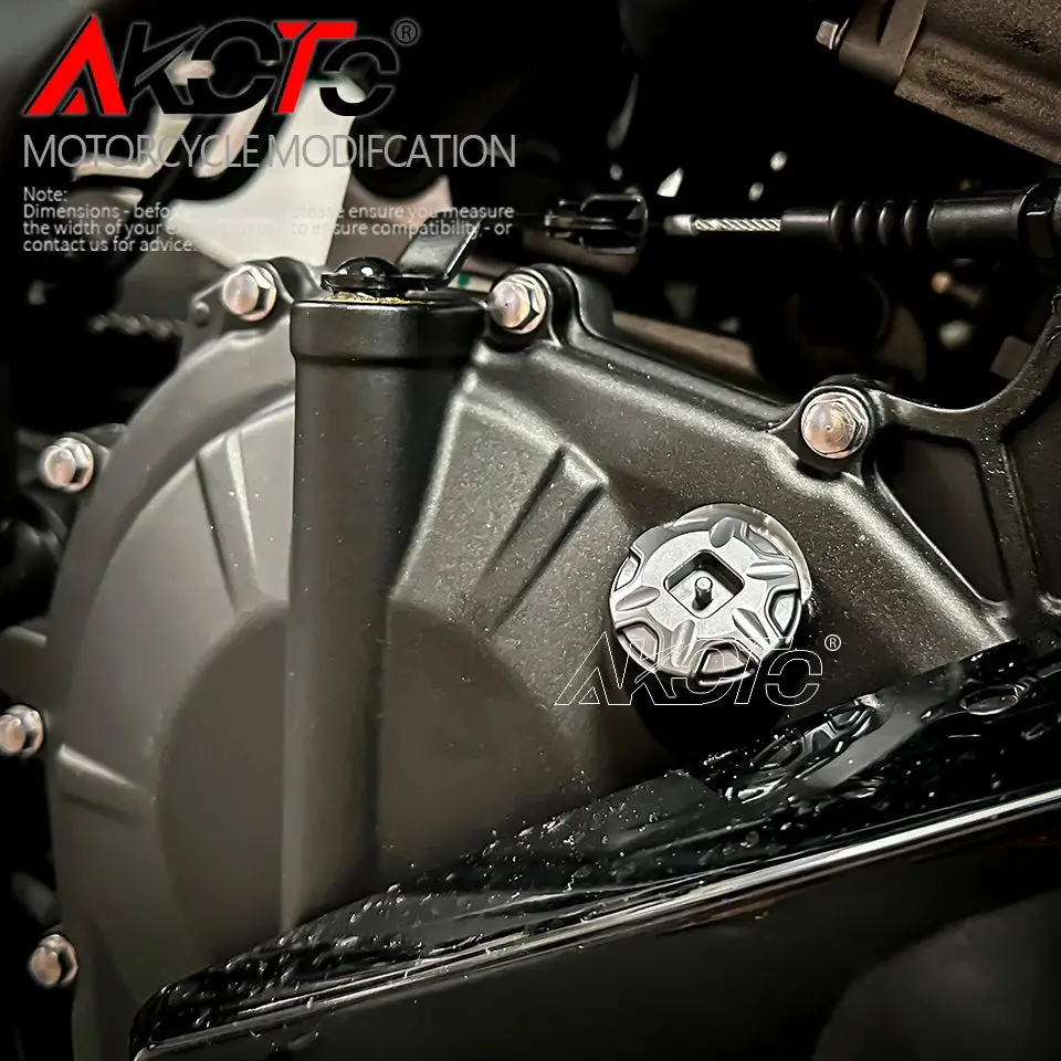 Motorcycles Cnc Anti Theft Oil Filler Cap Engine Oil Plug Cover For Suzuki Gsx-S1000gx Gsxs 1000 Gx 1000Gx Gsxs1000gx 2024+ 5