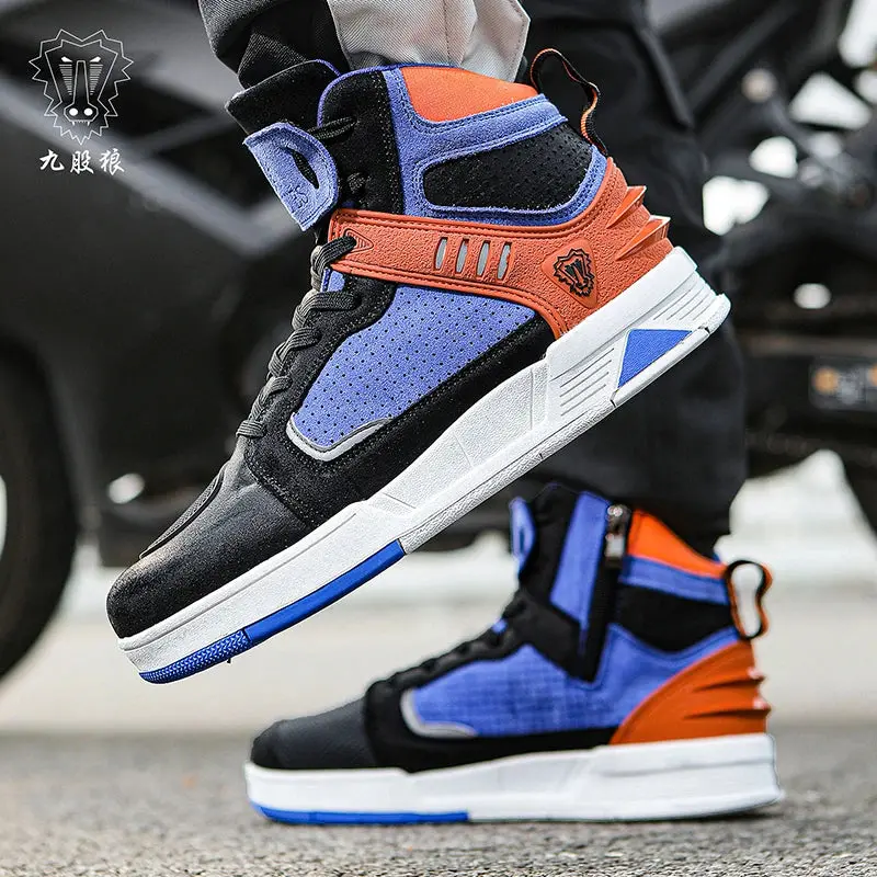 Motorcycle Rider Protective Boots Men's And Women's New Casual Breathable Sports Shoes Microfiber Motorcycle Shoes 5