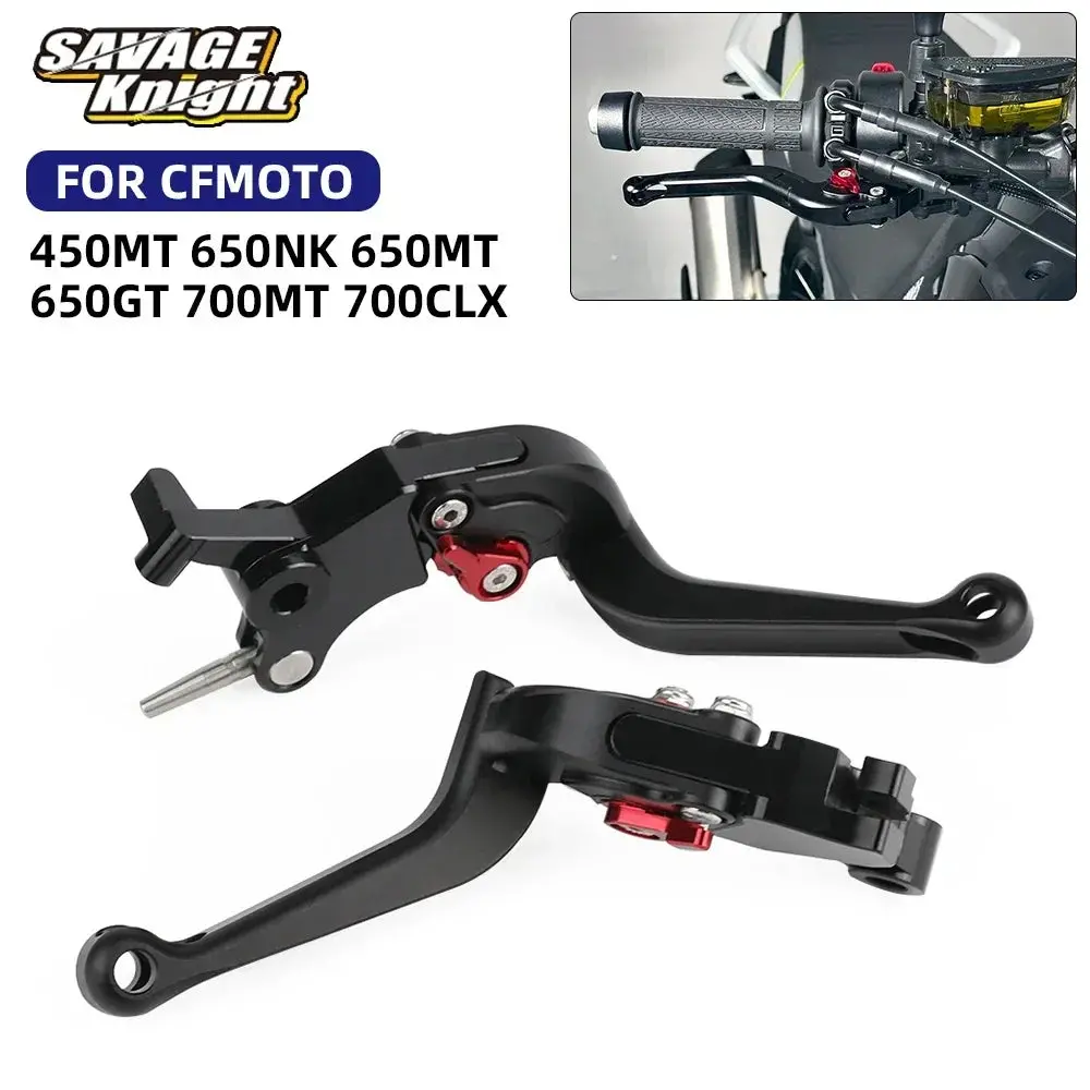 2022-2024 Foldable Brake Clutch Lever For Cfmoto 450Mt 650Mt 700Mt 800Mt 650Nk 650Gt 650Trg 700Cl-X 450 650 700 Nk Mt Gt Clx 1