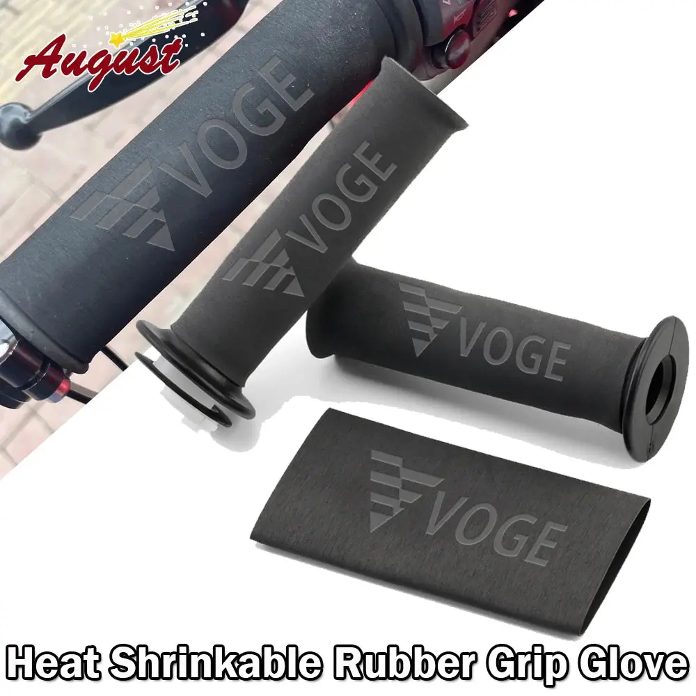 Voge Non-Slip Rubber Grip Glove Motorcycle Handle Cover Universal For Voge 525R 250Rr 300Rr 300Ac 500Ac 650Ds 250 300 Rr 500 Ac 1