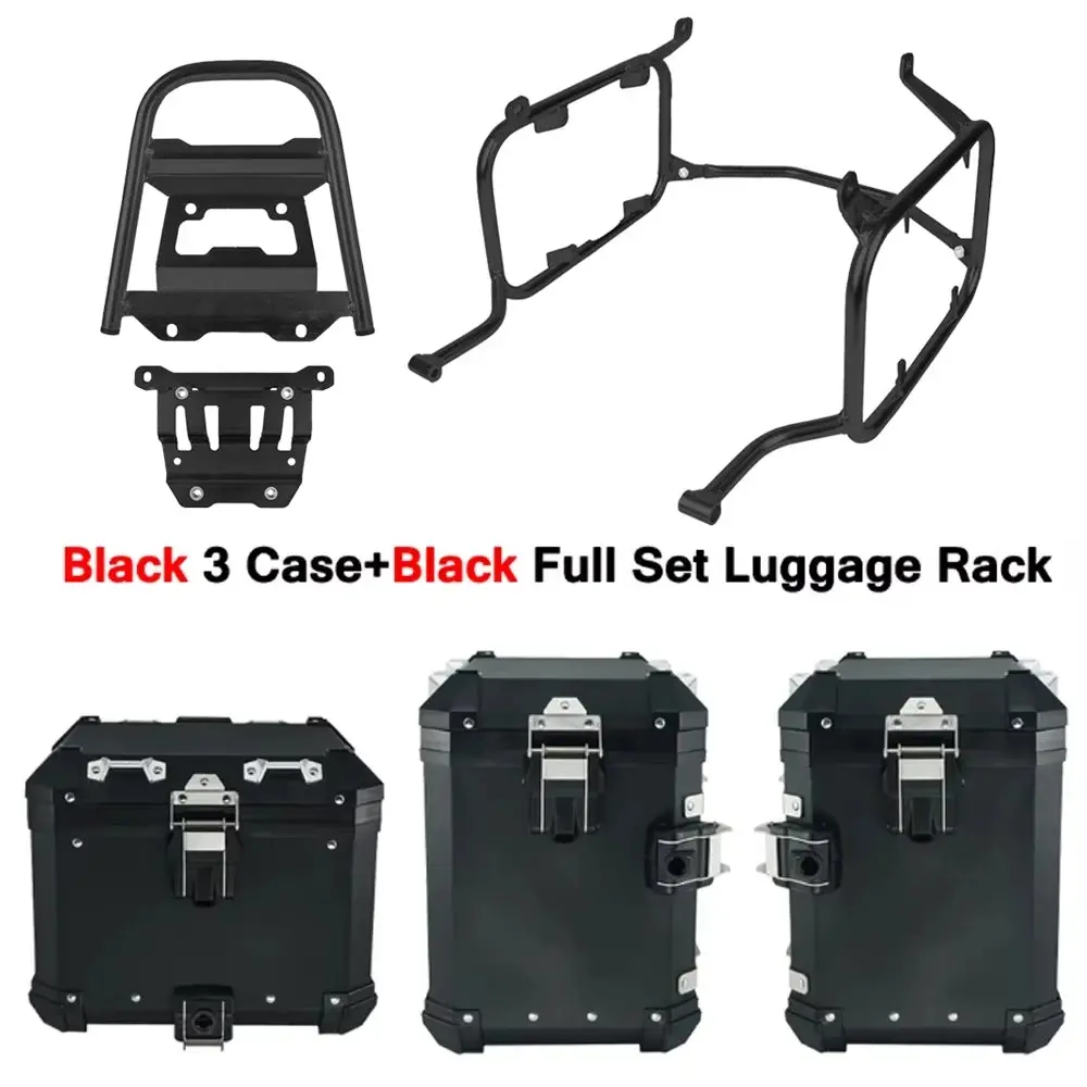 Motorcycle Aluminum Box Pannier Saddlebag Top Case Luggage Rack For Honda Xl750 Transalp Xl 750 2023 2024 Tail Side Box Bracket 7