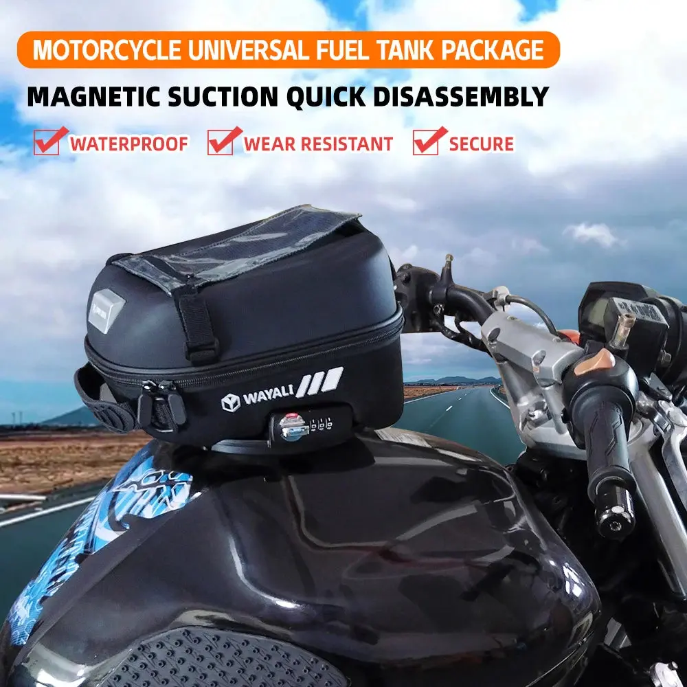 For Honda Transalp Xl750 Xl 750 2023 2024 2025 Motorcycle Fuel Tank Bag Luggage Tanklock Storage Bags Backpack Navigation Bag 2