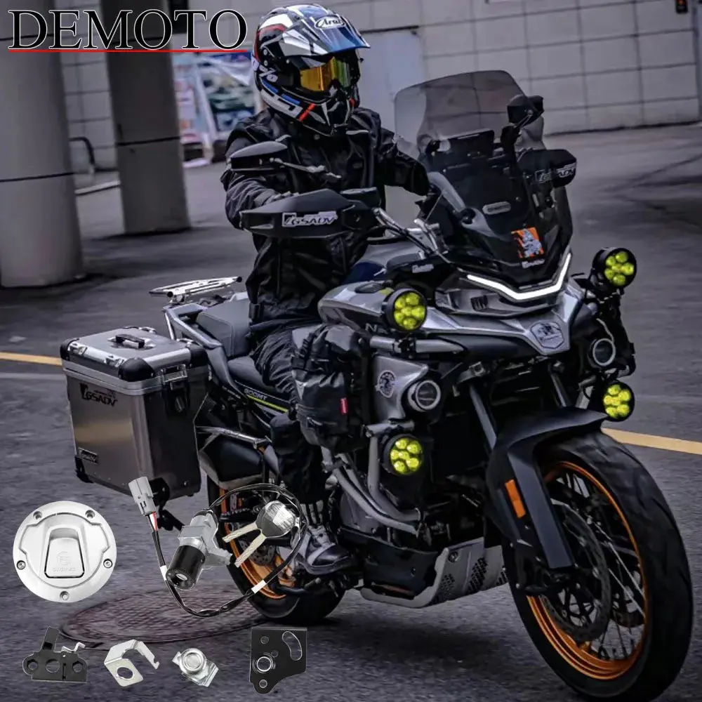 For Cfmoto Motorcycle Accessories Cf800mt Cf 800 Mt Sport Edition Fuel Tank Lid Electric Door Lock Key All Car Locks 1