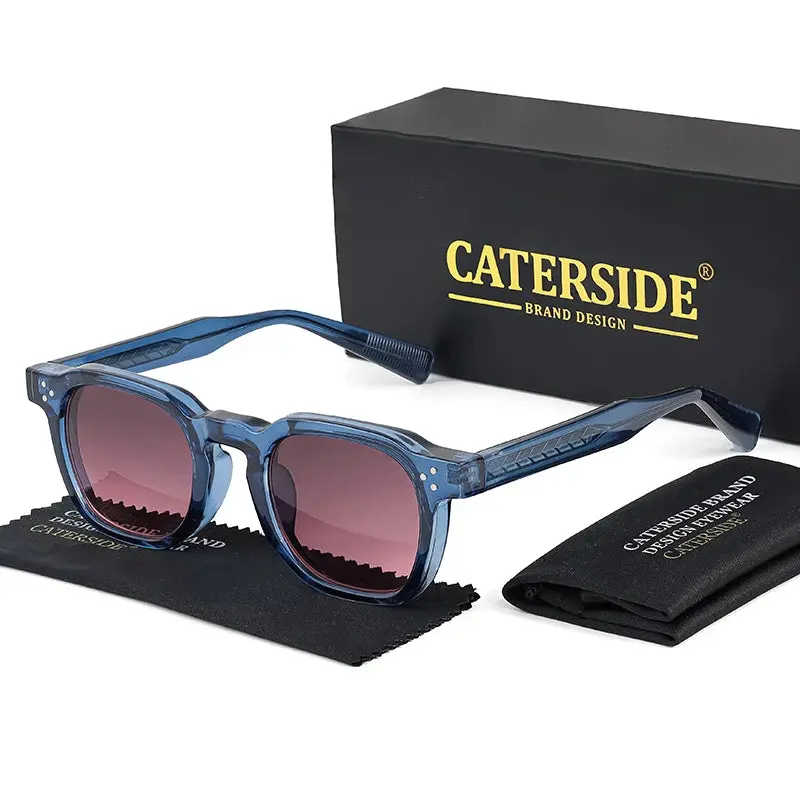 Caterside Fashion Men Sunglasses Small Frame Square Personalized Design Sun Glasses Women Travel Party Business Festival Gift 10