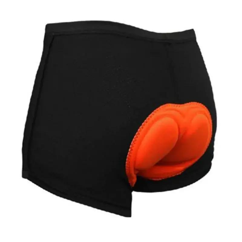Unisex Black Bicycle Cycling Shorts Solid Cosplay Comfortable Underwear Sponge Gel 3D Padded Bike Cycling Shorts 3