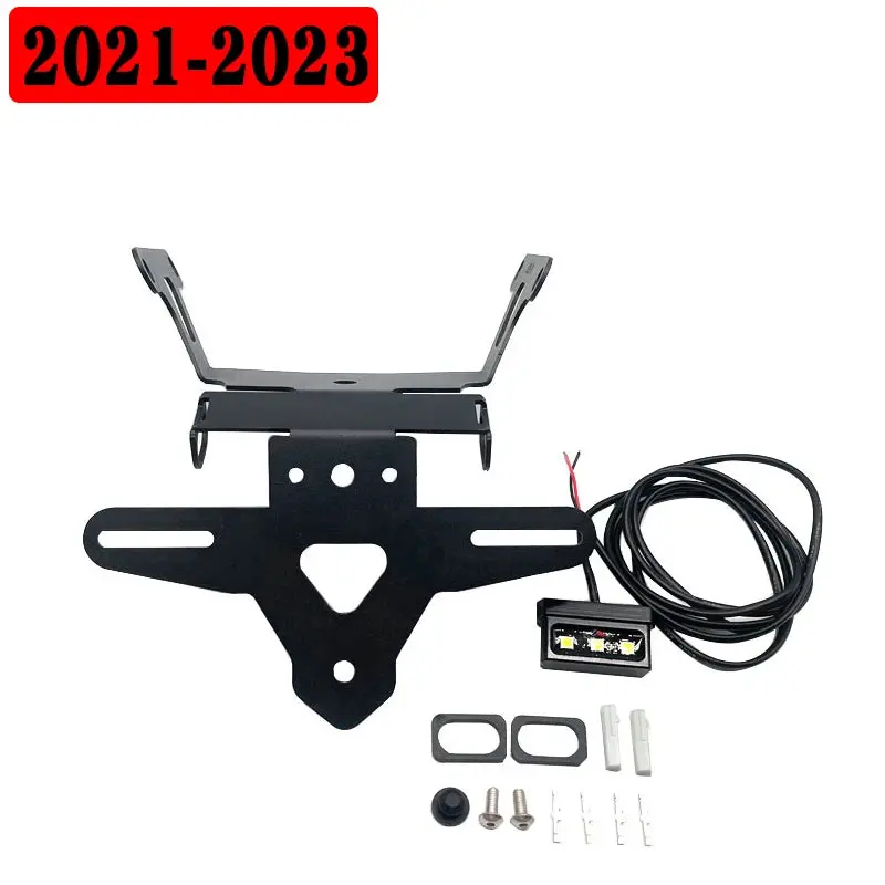 2023 New Cb 650R Motorcycle License Plate Holder Tail Light Bracket Tidy Fender Eliminator For Honda Cb650r Cbr650r 2019-2022 2