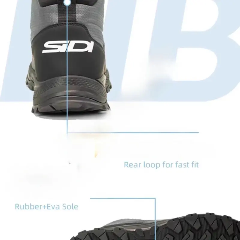Liber Motorcycle Boots Moto Street Gear 36-44 Leisure Moto Travel Botas Black Ce Mid/Low Motorbike Shoes Motorcycle Equipments 5