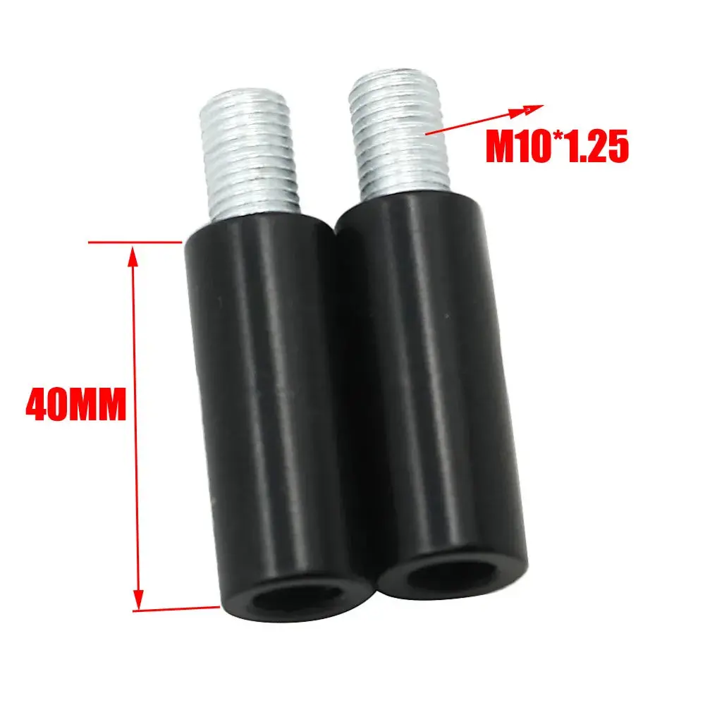 Motorcycle Rearview Mirror Riser Extenders 40Mm Clamp Riser For Yamaha Mt09 Fz09 Fj09 Fj-09 Fz-09 Tracer Mt-09 Naked Fz Mt Fj 09 1