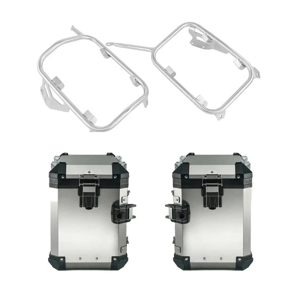 Motorcycle Helmet Box Top Tail Rear Luggage Storage Tool Cases Panniers With Bracket Rack For Honda Nc750x Nc 750 X/S 2021-2023 3