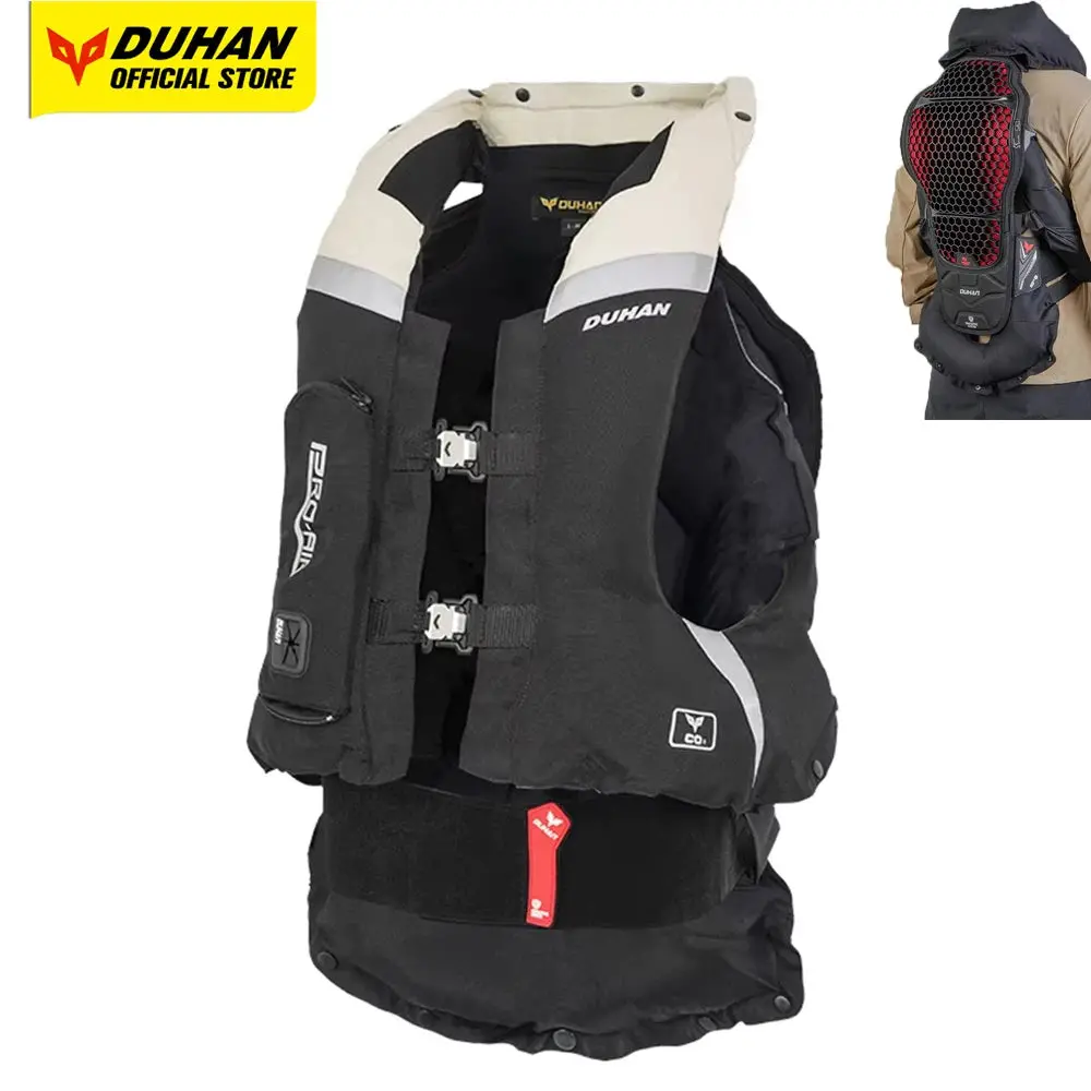Motorcycle Riding Air-Bag Vest Ce Protective Gear Racing Safety Protection Jacket Reflective Motocross Airbag Suit Motorbike 1