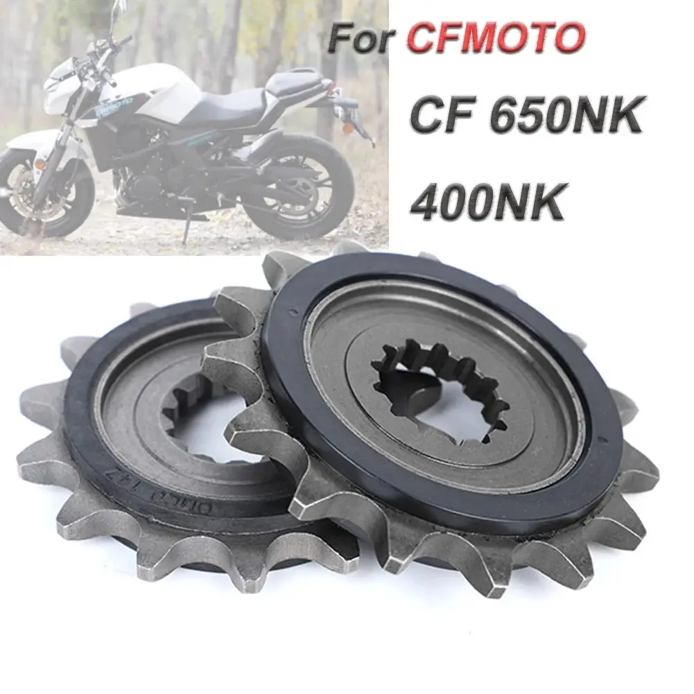 Motorcycle Front Small Sprocket 14 15 Teeth Pinion For For Cfmoto Cfmoto Cf650 400Nk 650 Nk 650Nk Mt Gt 1