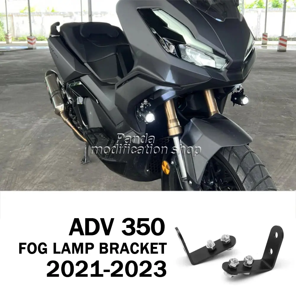 Motorcycle Fog Lamp Bracket For Honda Adv350 Adv 350 350Adv 350 Adv Auxiliary Light Bracket  2021 2022 2023  Accessories Part 1