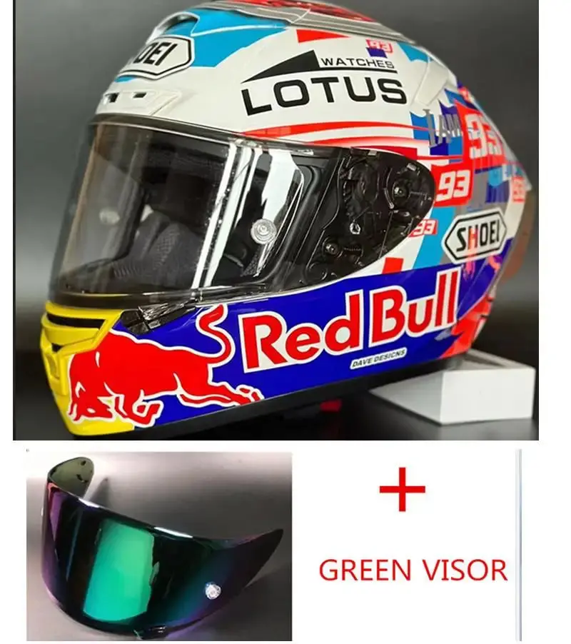 Motorcycle Full-Face Helmet Shoei X-14 Helmet X-Spirit Iii X-Fourteen Sports Bicycle Racing Helmet Red Power Up,Capacete 16