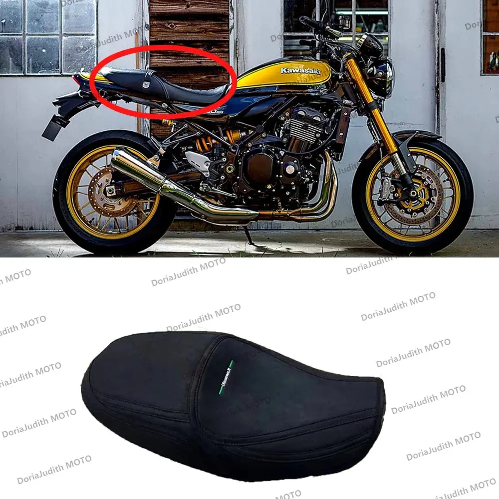 Backrest Custom Cushion Soft Seat Cover Thickening Waterproof And Softening Non-Slip For Kawasaki Z900rs Z900 900Rs 1