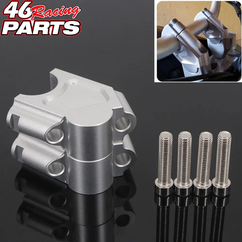 For Bmw F800gs F800gt 2008-2018 F800 Gs Adventure/Adv 2013-2018 Motorcycle Handle Bar Clamp Raised Extend Handlebar Mount Riser 1