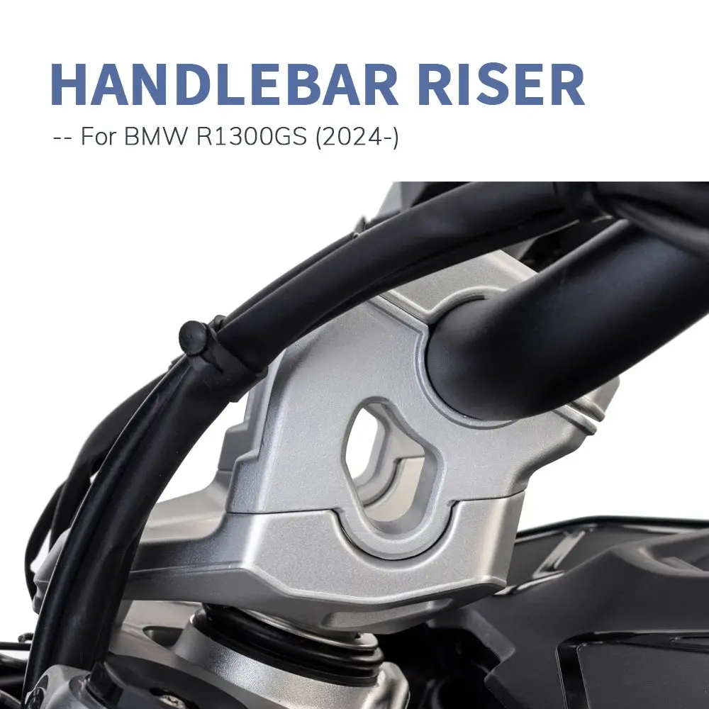 Motorcycle Handlebar Riser Drag Handle Bar Clamp Extend Adapter For Bmw R1300gs R 1300 Gs 2024- 1