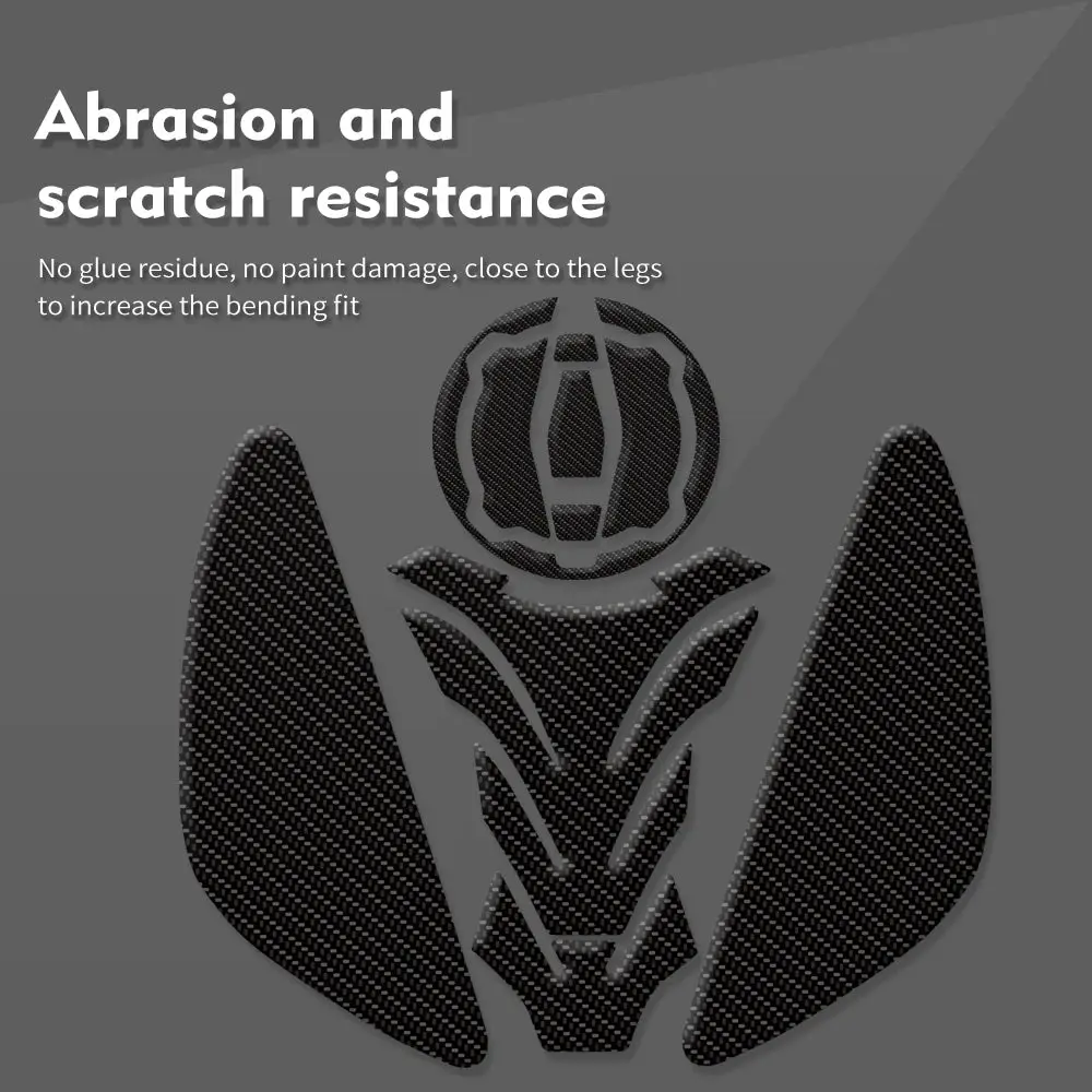 Z650rs 2024 Motorcycle Tank Pad Protector Fit For Kawasaki Z650 Rs 2022-2023 Transparent Fish Bone Decal 2