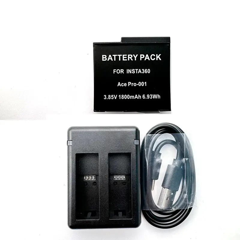 New Version Battery For Insta360 Ace Pro & Ace Optional Fast Charger Box With Tf Card Storage For Insta 360 Camera Accessories 3