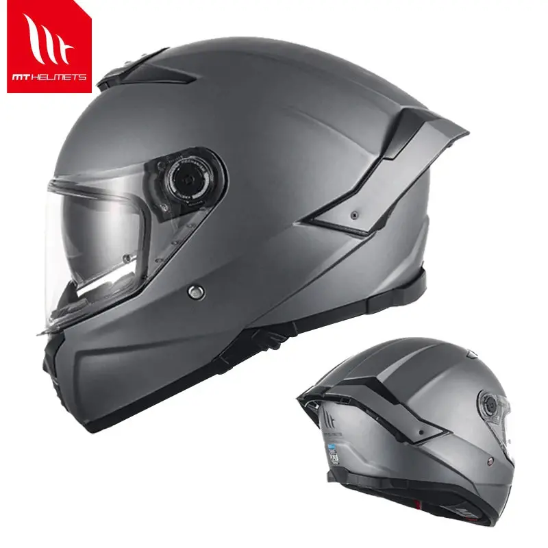 Mt Thunder Sv 4 Ece 22.06 Dot Approved Full Face Helmets Motorcycle Double Lens Shield Scooter Helmen Men Capacete De Moto 24