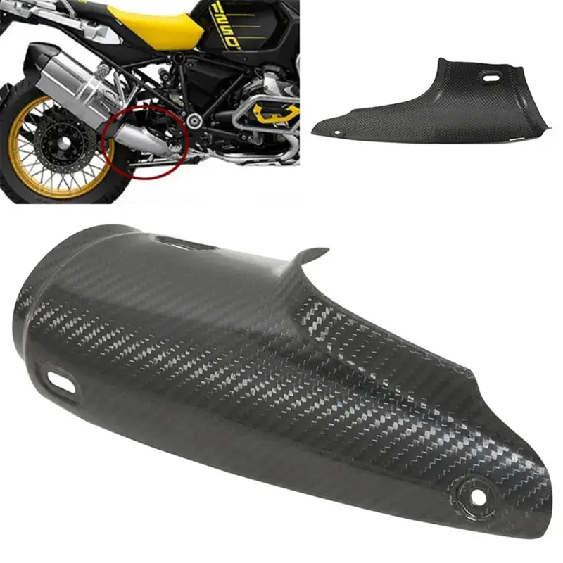 Motorcycle Exhaust Muffler Pipe Heat Shield Cover Guard Anti-Scalding Cover For Bmw R1200gs 2013-2018 R1250gs 2019-2023 1
